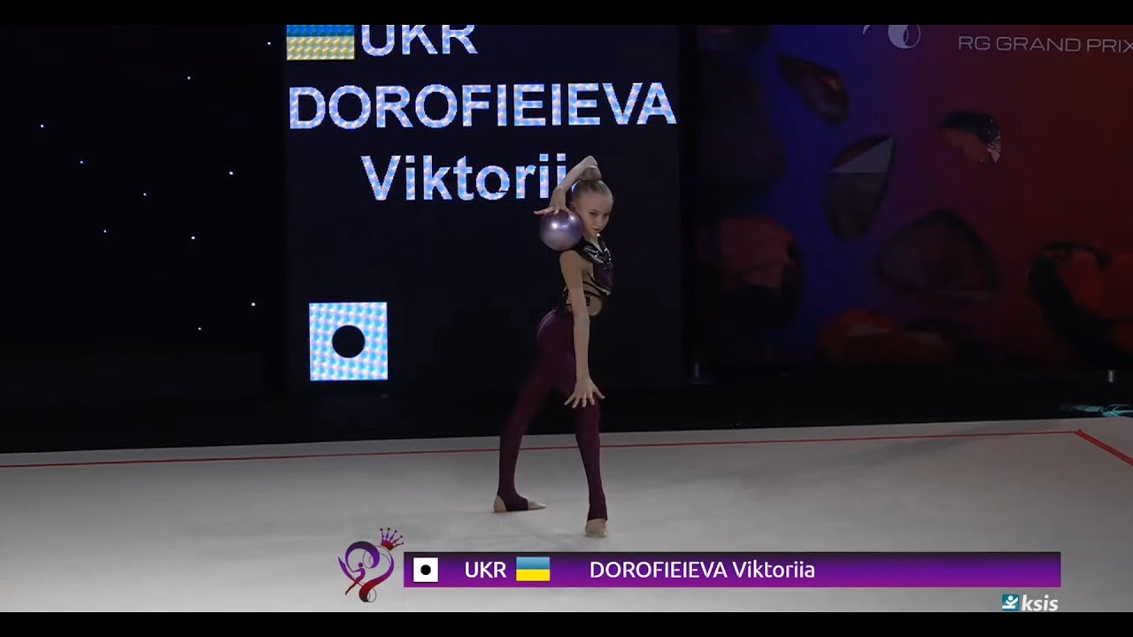 Viktoriia Dorofieieva Ball Qual 23,500 - Junior International Tournament 