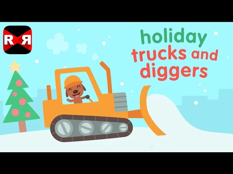 Sago Mini Holiday Trucks and Diggers (By Sago Sago) - iOS / Android - Gameplay Video