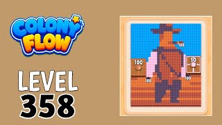 Colony Flow! Level 358 Walkthrough Solution