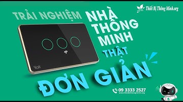 Công Tắc Cảm Ứng Wifi Rạng Đông Ralli CTCU.WF CN | Nhà Thông Minh Ralli  Smart Home BLE