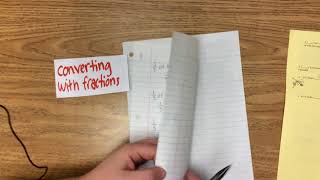 5th Grade Math Review: Converting Measurements With Fractions
