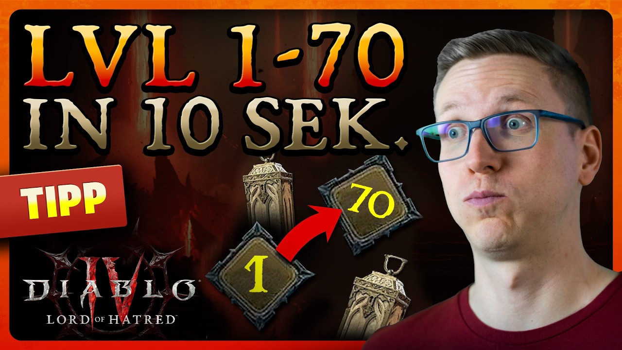 LVL 70 mit Twink in 10 SEKUNDEN? GENIALER TRICK!