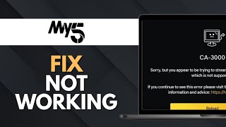 My5 चैनल 5 ऐप काम न कर रहा हो, इसे कैसे ठीक करें? screenshot 2