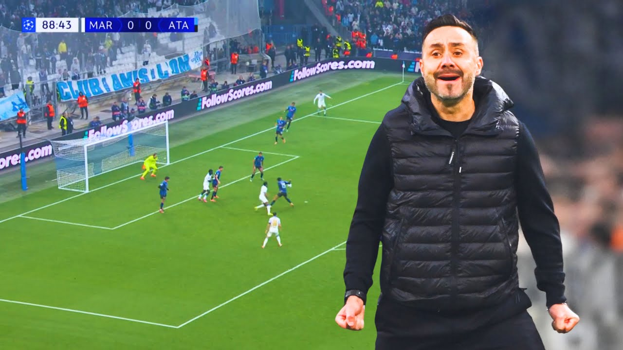 L'ACTION DE LA HONTE ! L'OM VOLÉ contre l'Atalanta par l'arbitre. (OM 0-1 Atalanta)