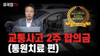 225 교통사고 2주 합의금 (통원치료 편)