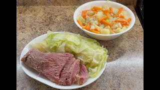 Learn to make Corned Beef and Cabbage for St. Patrick's Day - Cooking with Debbie Quick