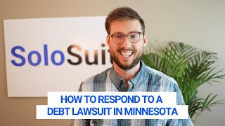 How to respond to a debt lawsuit in Minnesota