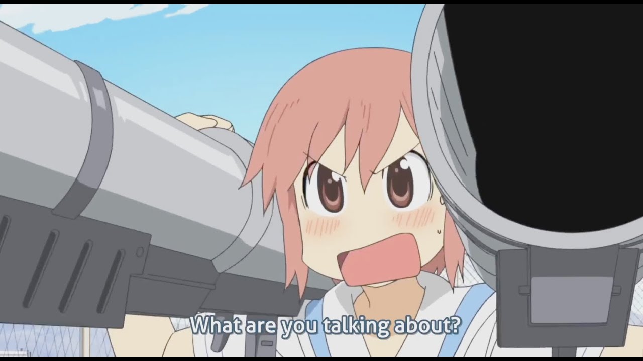 Tsundere be like | Nichijou