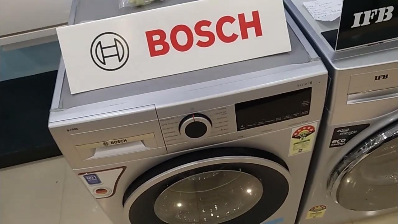 BOSCH 9KG IDOS VS IFB 9KG EXECUTIVE SXS. YouTube