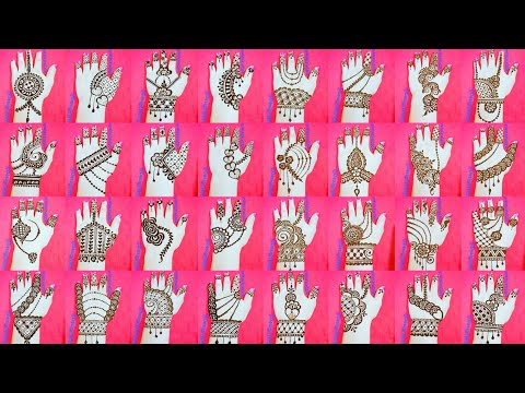 #260  new easy simple mehndi design | indo-arabic floral mehndi designs | latest mehndi