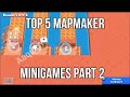 Top 5 Minigames in Mapmaker Part 2 | Brawl stars