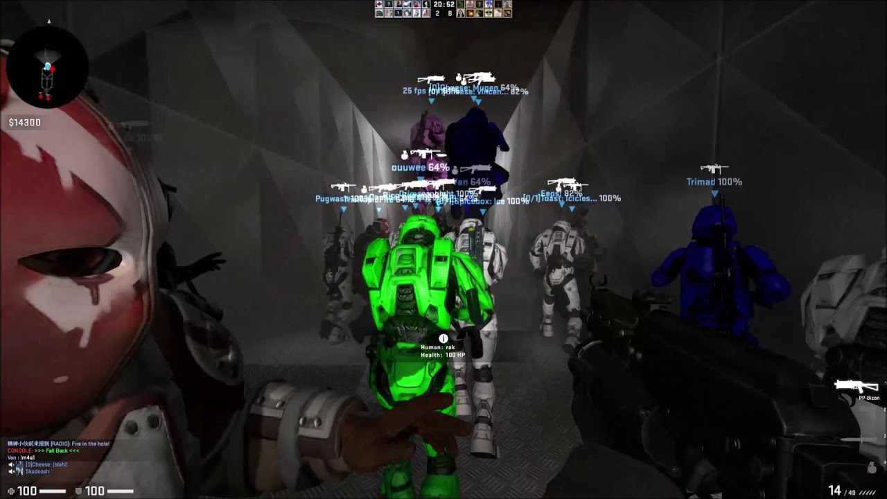 CSGO: Zombie Escape - ze_Kitchen_v2 (Stage 3)