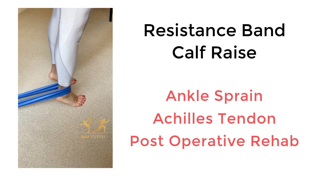 Calf Strengthening | Resistance Band Calf Raises | Balance & Conditioning