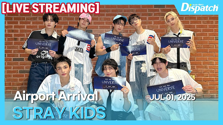 [LIVE] 스트레이 키즈, "인천국제공항 입국" l STRAY KIDS, "ICN INT Airport Arrival" [공항]