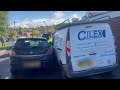 School run terror as driver, 14, suspected of mounting pavement and hitting cars