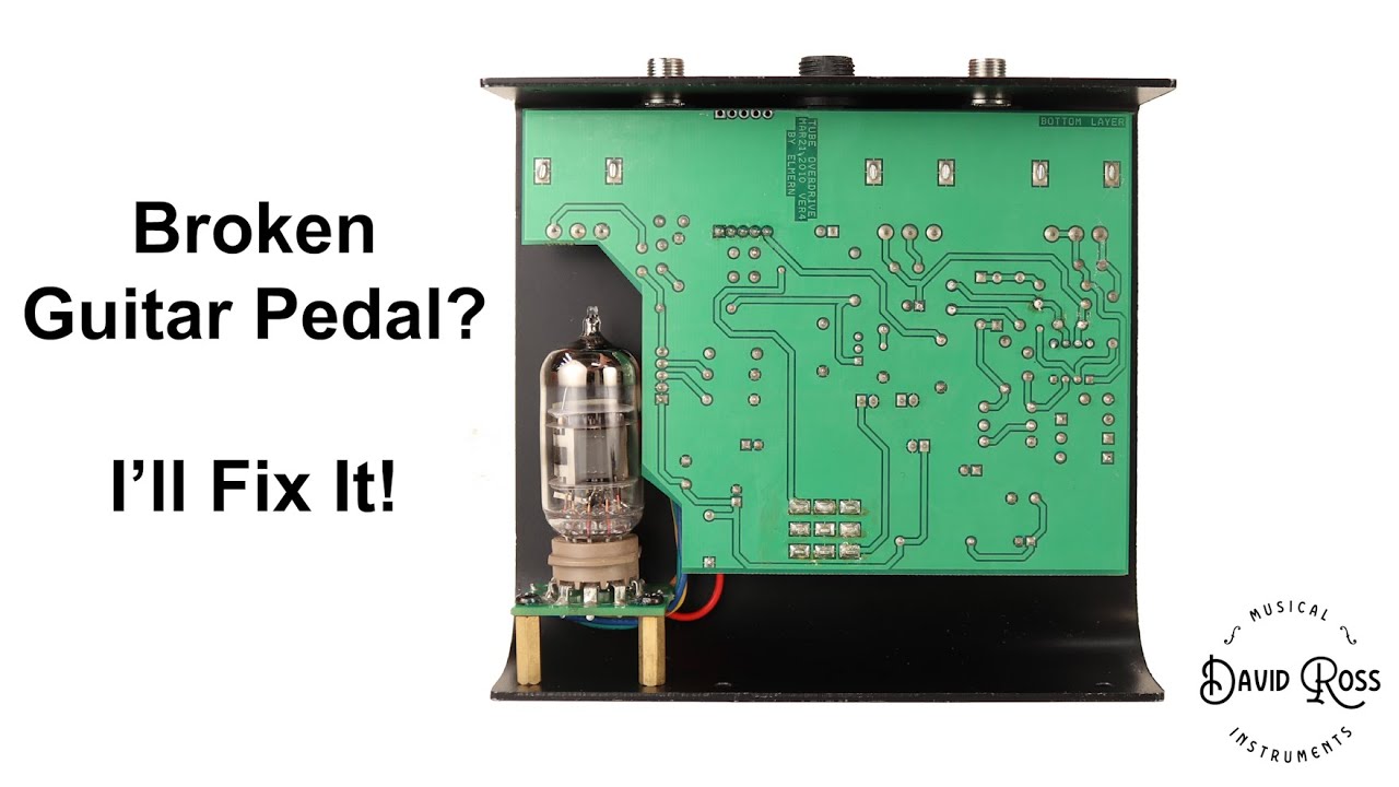 Guitar Pedal Repairs Now Available - Get Yours Fixed! - YouTube