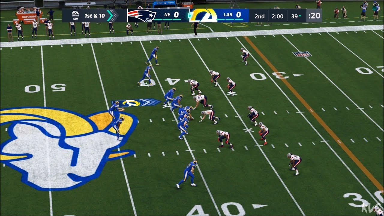 Madden NFL 21 - Los Angeles Rams vs New England Patriots - Gameplay (Xbox One X HD) [1080p60FPS]