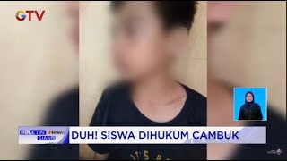 Tak Bisa Jawab Pertanyaan, Siswa SMP di Baubau Dicambuk Guru Pkai Rotan #BuletiniNewsSiang 02/09