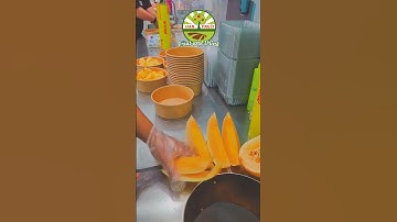 Cách cắt dưa lưới - Ẩm thực Phố Sài Gòn