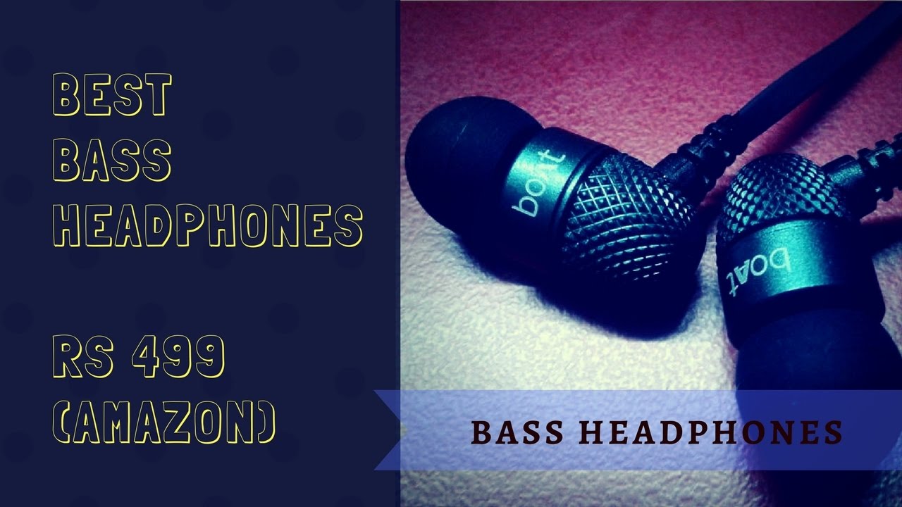 bass headphones under 500