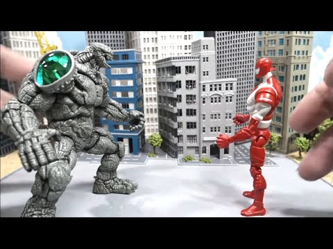 <strong>Power</strong> Rangers vs <strong>Rock</strong> Monter 파워레인저 vs 바위괴물