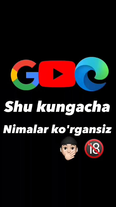 Youtube Brauzer Googledan Shu kungacha Nimalar Qidirgansiz 🔞