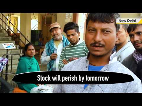 The Quint: Demonetization of Rs 500 & 1000 currency notes left Gazipur vegetable market disoriented