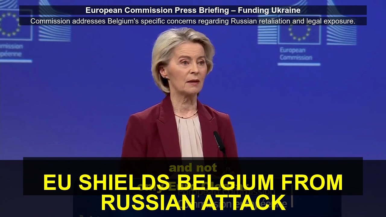ЕС детализирует механизмы распределения бремени и ликвидности для защиты Бельгии от России