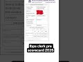 My Scorecard || IBPS clerk prelims 2025#scorecard#banking #ibpsclerk#shorts