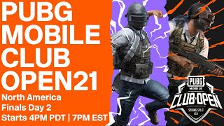 [EN] PMCO North America Finals Day 2 | Spring Split | PUBG MOBILE Club Open 2021