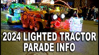 2024 Linesville Lighted Tractor Parade Info