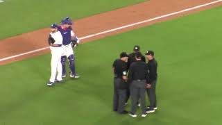 Benches Clear Dodgers Vs Rockies (July 6th, 2026) 