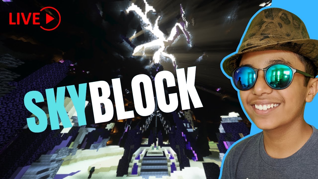 Minecraft Skyblock Live With Subscribers || BlazariGamer - YouTube