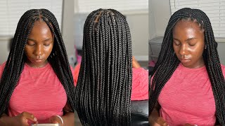 KNOTLESS TIPS | CREATING A RYTHYM TO BECOME FASTER | SLAYING IT WITH RAY 💕