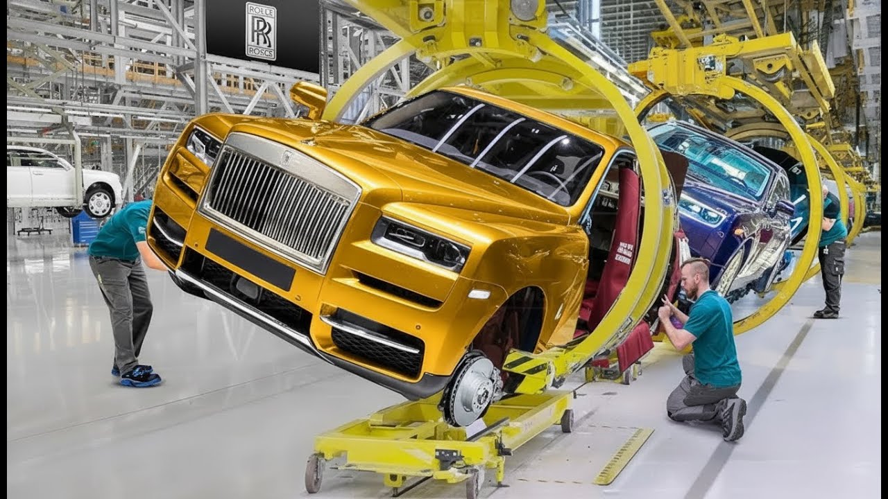 Inside the Rolls-Royce Factory — How a $500,000 Luxury Car Is Handcrafted