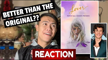 Taylor Swift - Lover (Remix) [feat. Shawn Mendes] REACTION