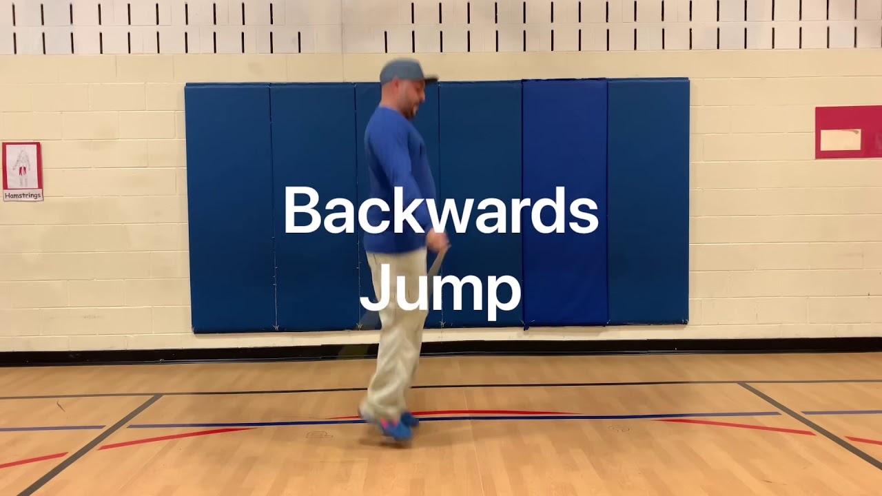 Jumping Rope- Backwards Jump - YouTube