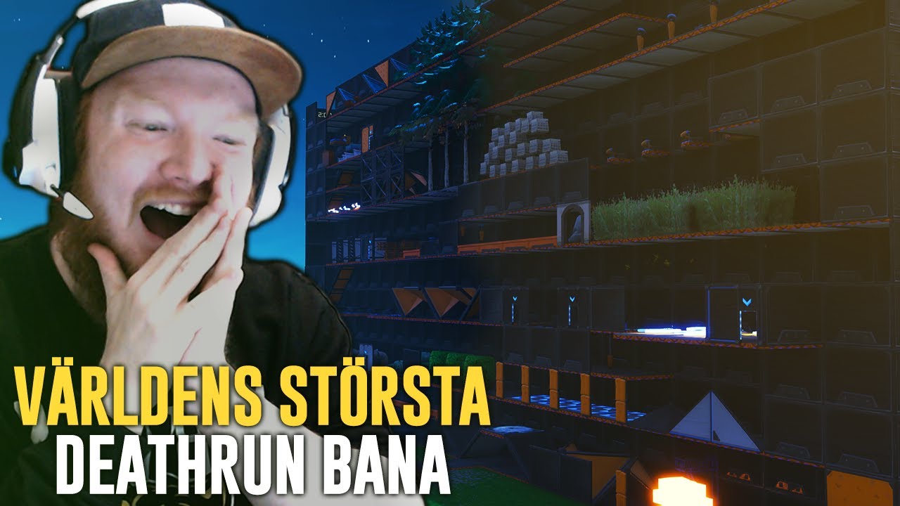 VÄRDENS STÖRSTA & LÄNGSTA DEATHRUN BANA! - FORTNITE PÅ SVENSKA