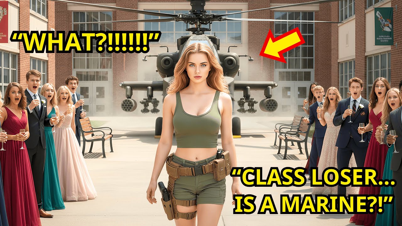 They Planned to Shame the ‘Class Loser’ at Reunion — Until Her AH-64 Apache Landed Outside