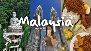 Travel vlog - 10 days of slow travel and local food in malaysia | KL travel diaries