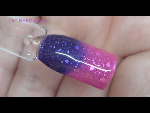 Color Changing Gel Polish From Diy Hard Nails Demo Review You Color Changing Gel Polish From Diy Hard Nails Demo Review