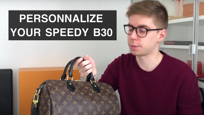 LOUIS VUITTON Monogram My World Tour Speedy Bandouliere 30 Black |  FASHIONPHILE