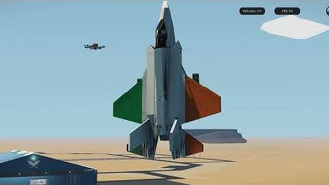 horizontally rotating f35