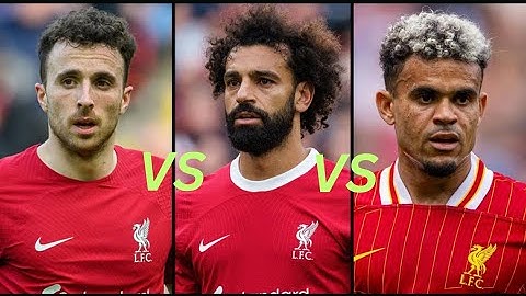 Comparison: Diogo Jota vs M.Salah vs Luis Diaz