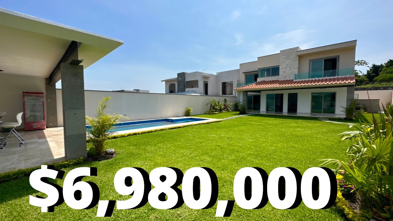 😱 Vendo Increíble residencia con alberca y jardin privado en Morelos (precio de preventa) ‼️😱