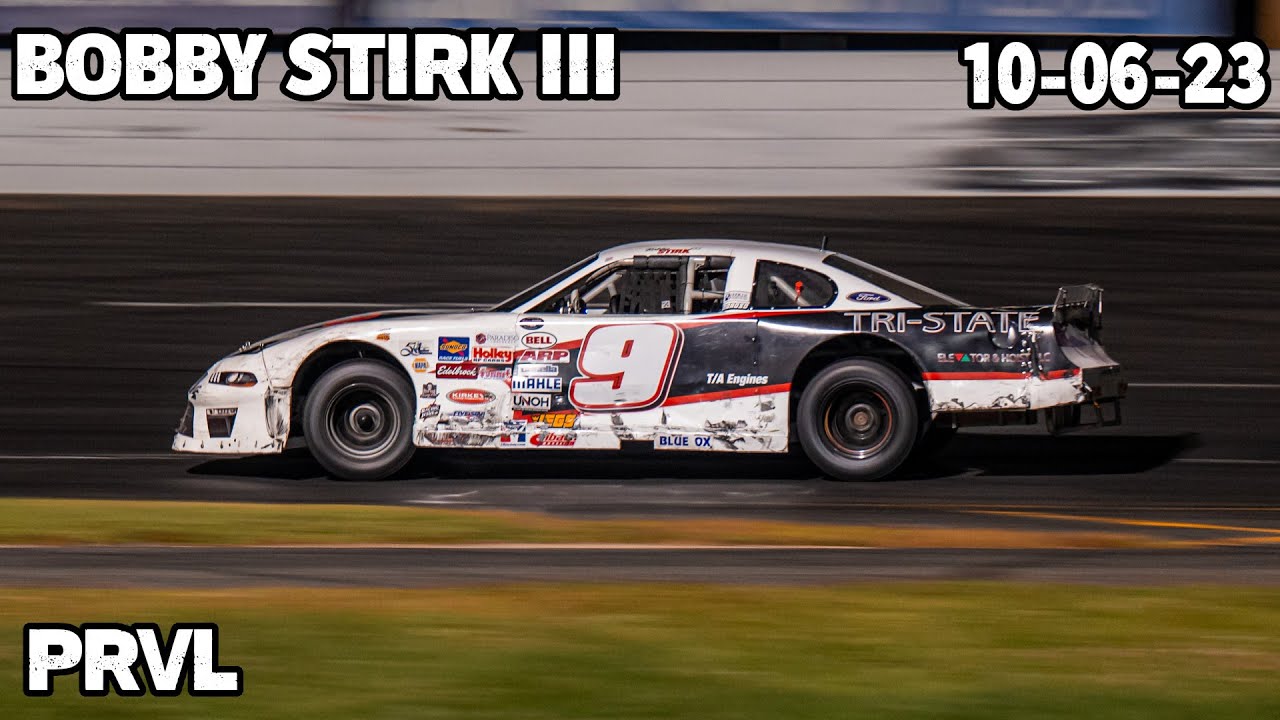 Bobby Stirk III | #9 Late Model (STAFFORD // 10-06-23) - YouTube