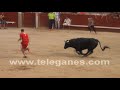 ESPECTACULARES COGIDAS DE TOROS. FIESTAS DE LEGANÉS 2017