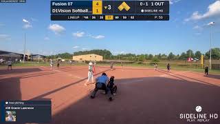Fusion 07 vs D1Vision Softball 16U Premier (2023.06.23)
