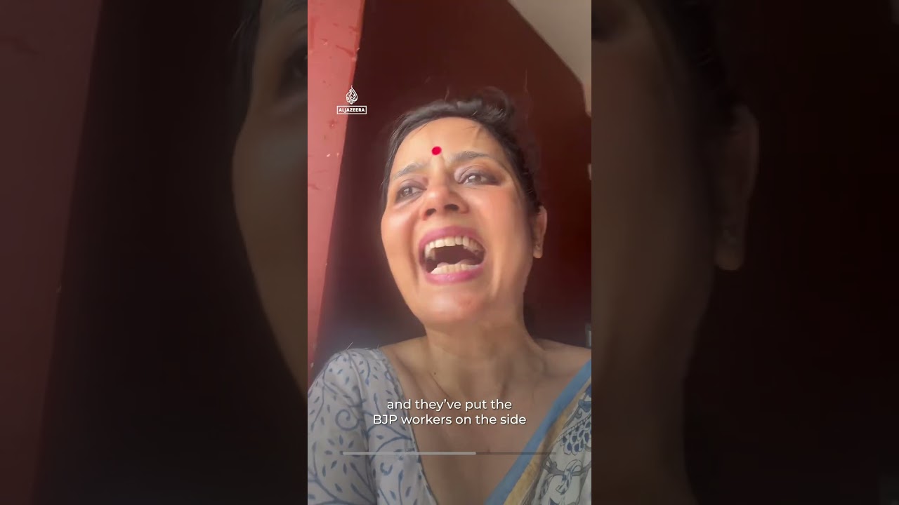Indian opposition MP alleges ‘BJP goons’ attacked her | #AJ shorts