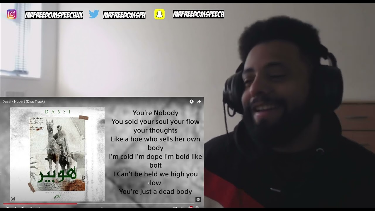 *UK🇬🇧REACTION* ALGERIAN RAP 🇩🇿 Dassi - Hubert (Diss Track)